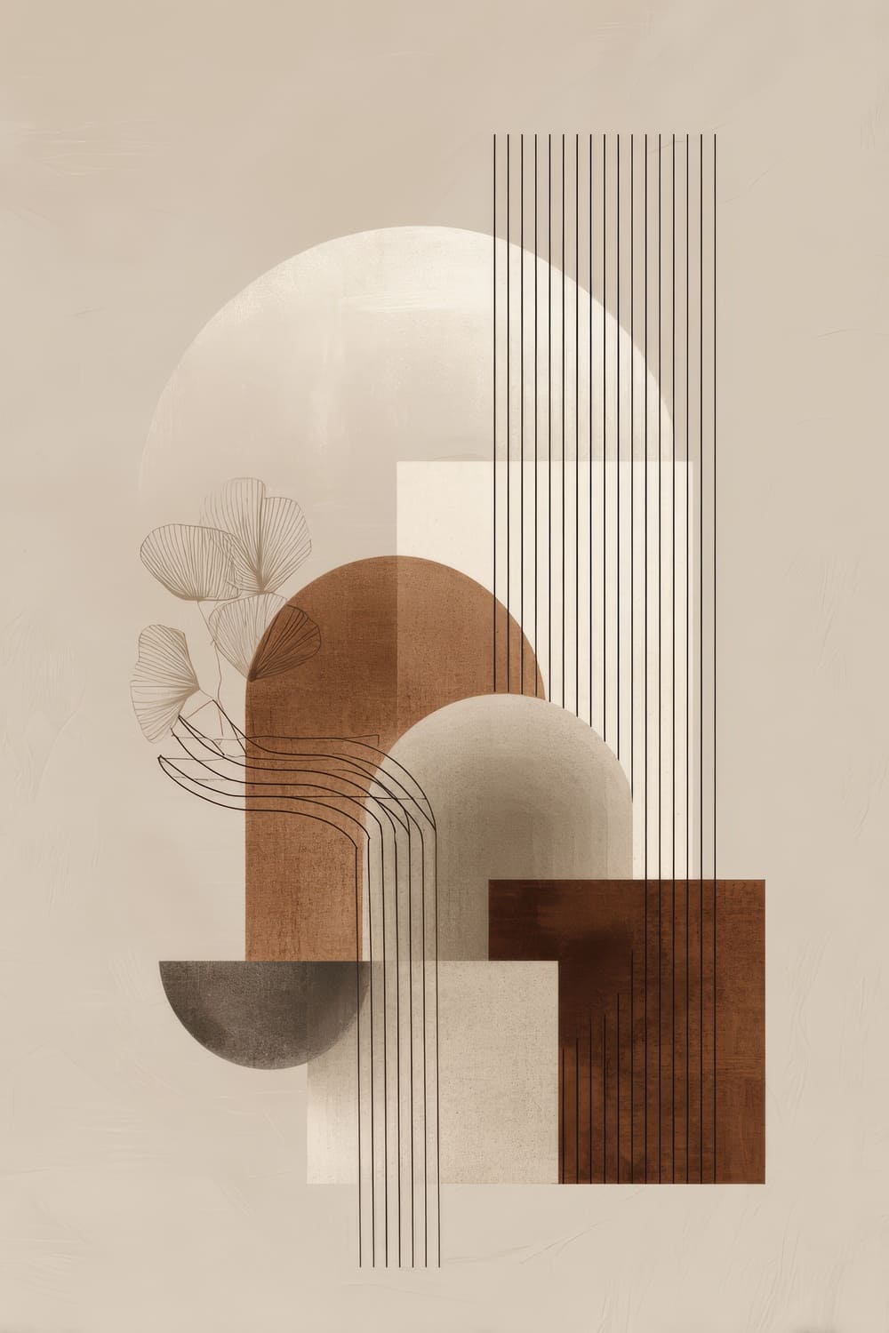 Tableau Bohème Minimaliste