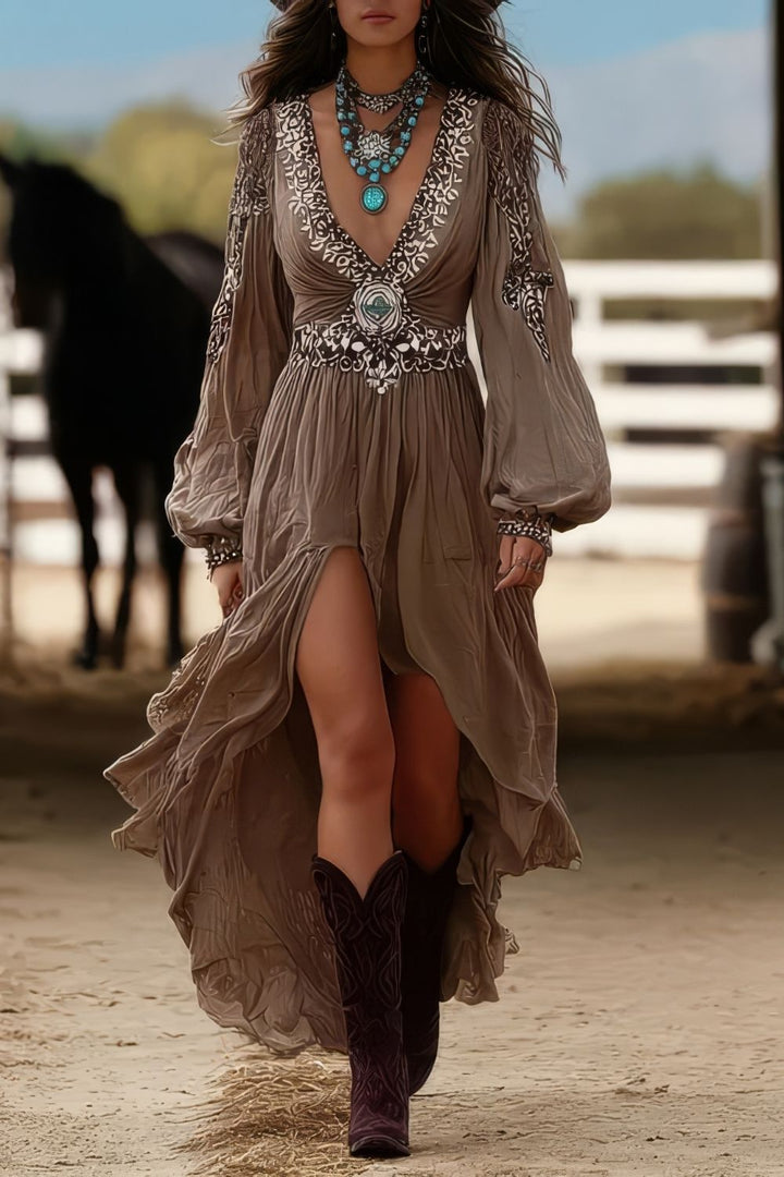 Robe Bohème Amérindienne
