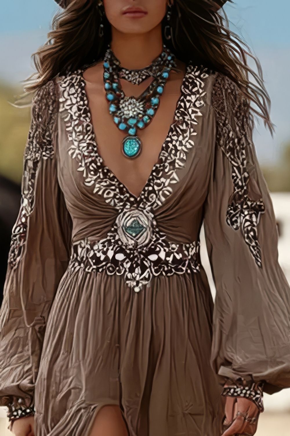 Robe Bohème Amérindienne