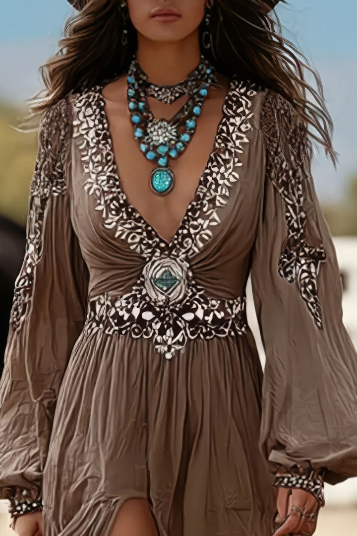 Robe Bohème Amérindienne