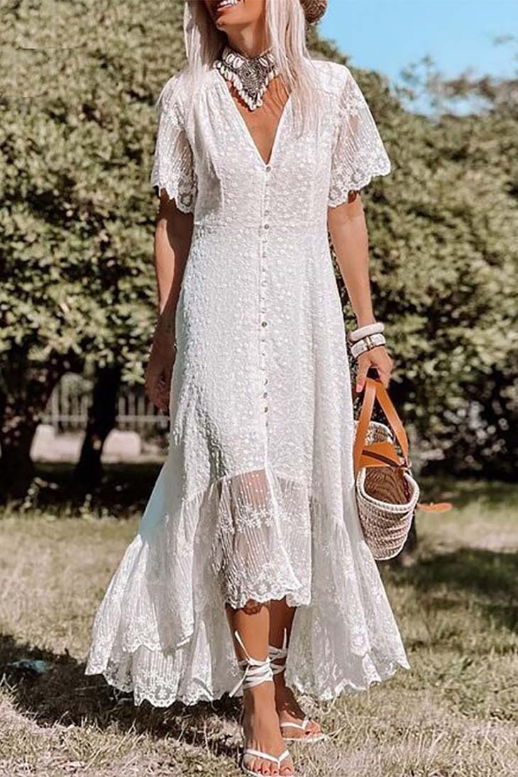 Robe bohème pour un mariage new arrivals